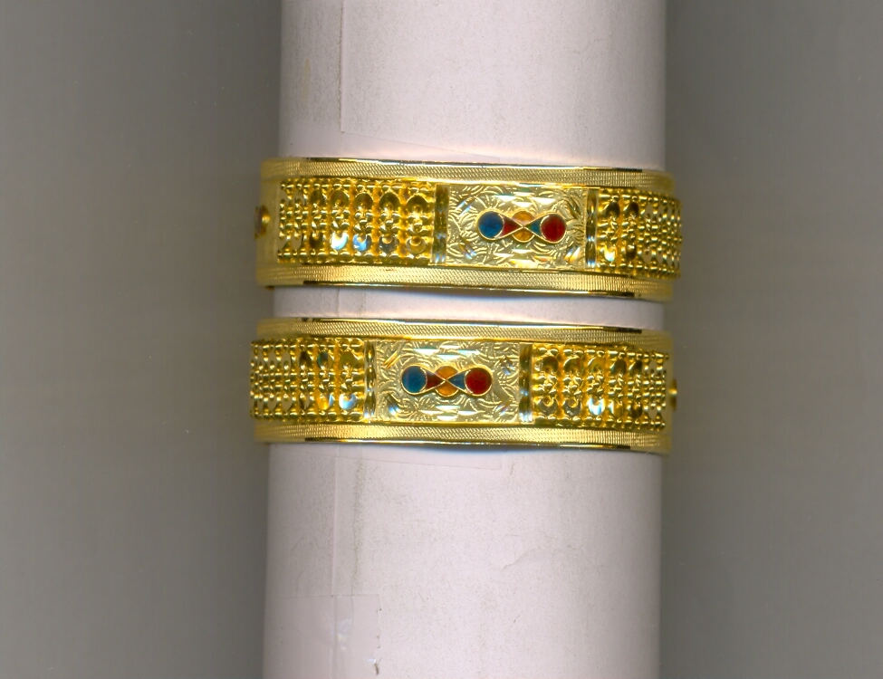 GOLD BANGLE PLAIN FANCY