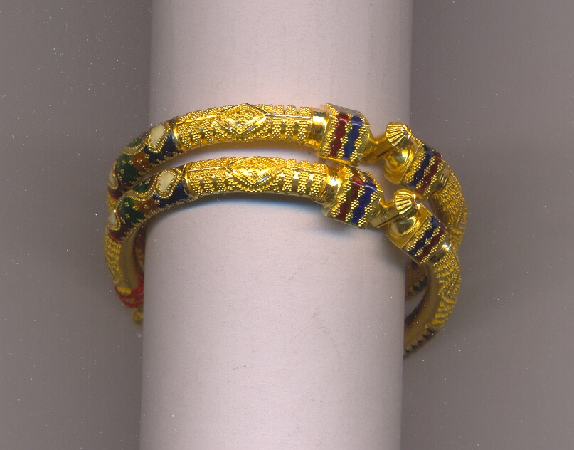 GOLD BANGLE PLAIN FANCY