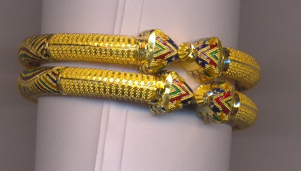 GOLD BANGLE PLAIN FANCY