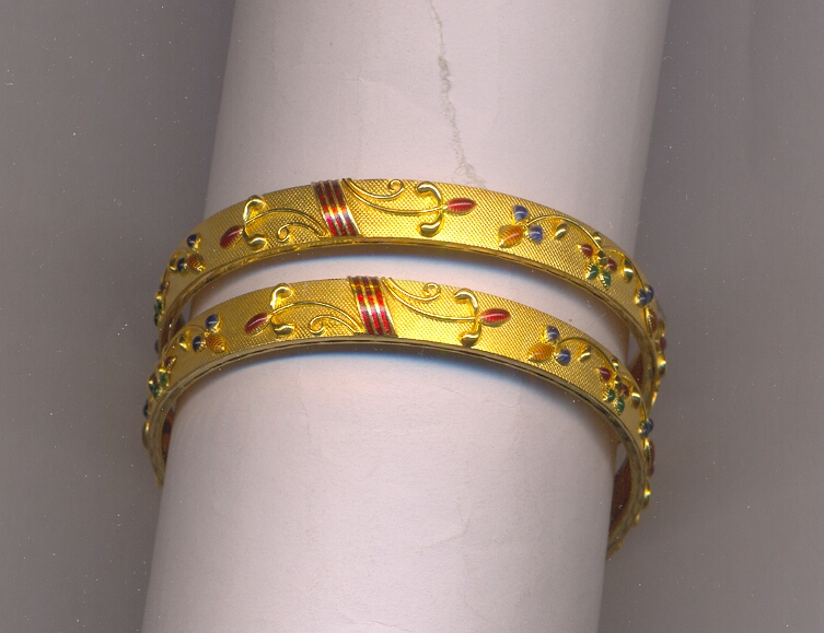 GOLD BANGLE PLAIN FANCY