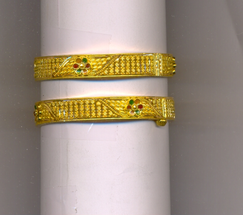 GOLD BANGLE PLAIN FANCY