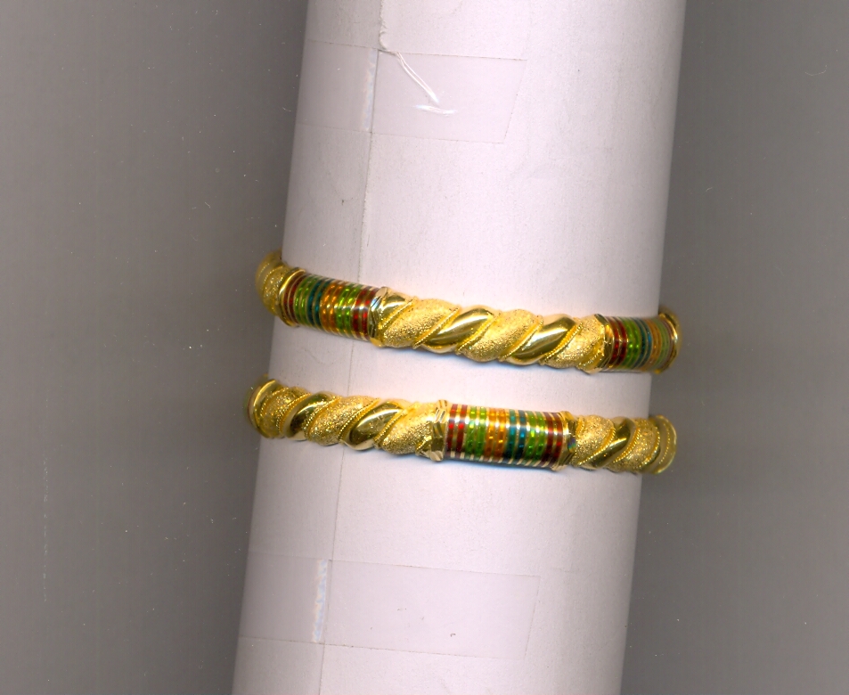 GOLD BANGLE PLAIN FANCY