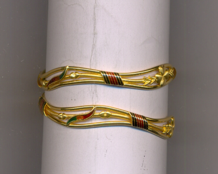 GOLD BANGLE PLAIN FANCY