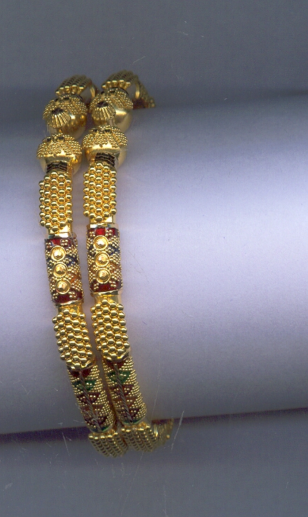 GOLD BANGLE PLAIN FANCY