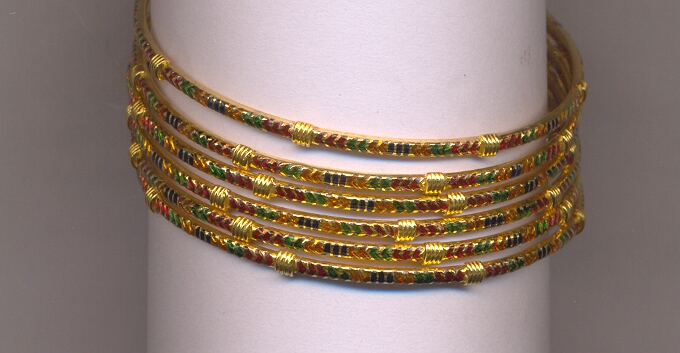 GOLD BANGLE PLAIN FANCY