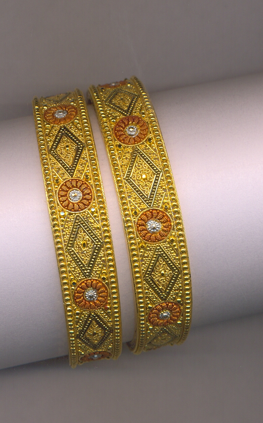 GOLD BANGLE PLAIN FANCY