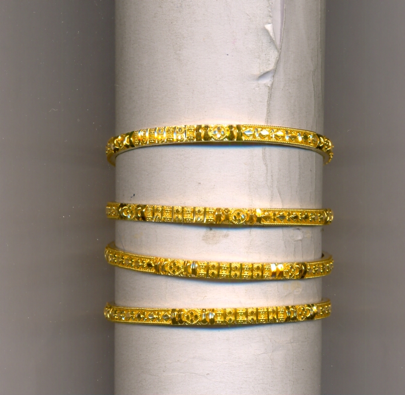GOLD BANGLE PLAIN FANCY