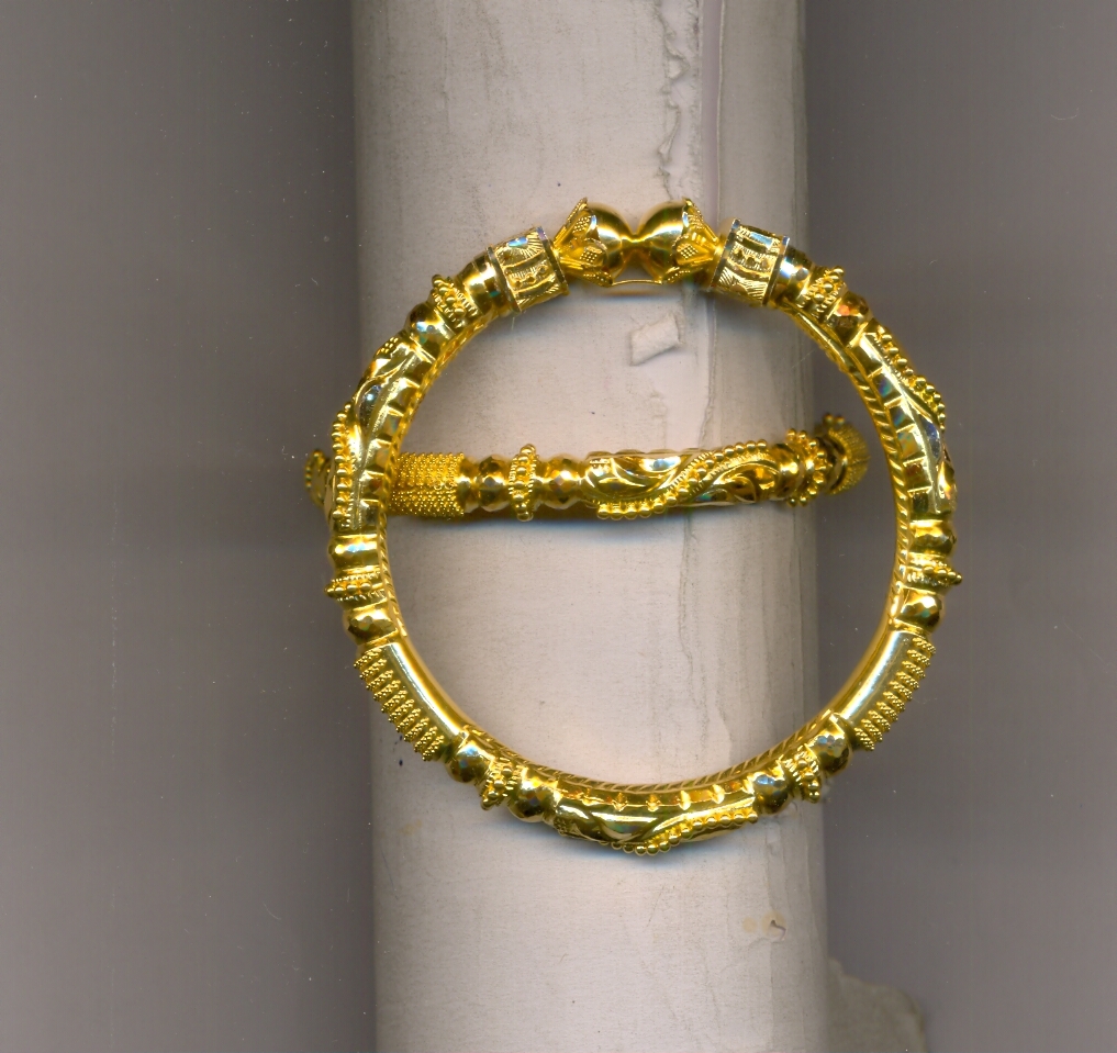 GOLD BANGLE PLAIN FANCY