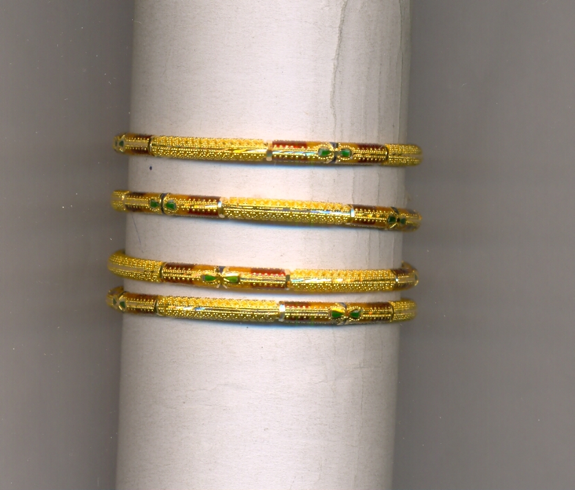 GOLD BANGLE PLAIN FANCY