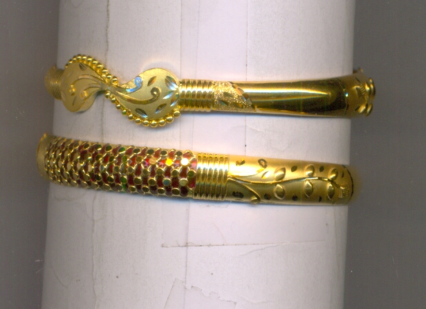 GOLD BANGLE PLAIN FANCY