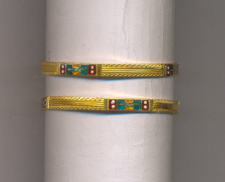 GOLD BANGLE PLAIN FANCY