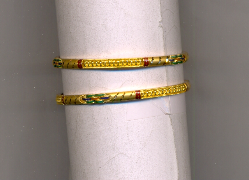 GOLD BANGLE PLAIN FANCY