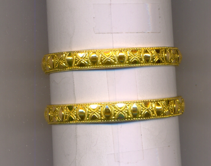 GOLD BANGLE PLAIN FANCY