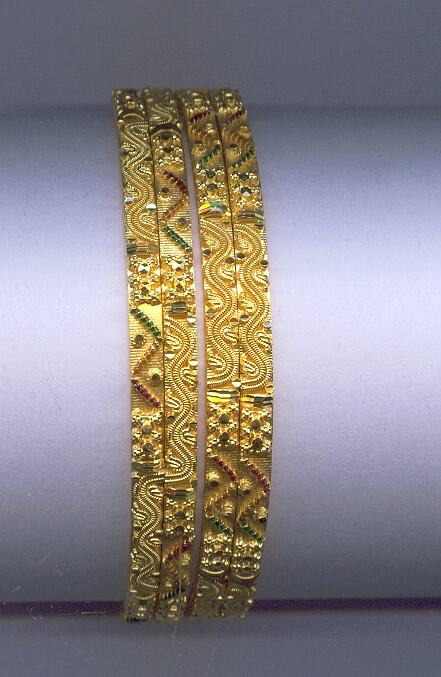 GOLD BANGLE PLAIN FANCY