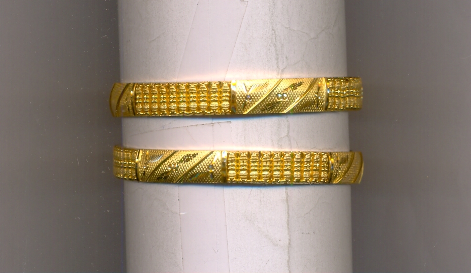 GOLD BANGLE PLAIN FANCY