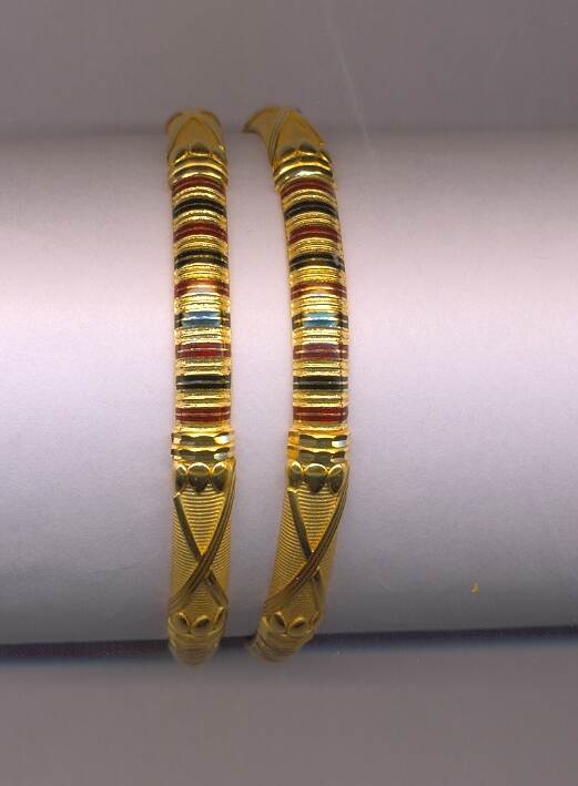 GOLD BANGLE PLAIN FANCY