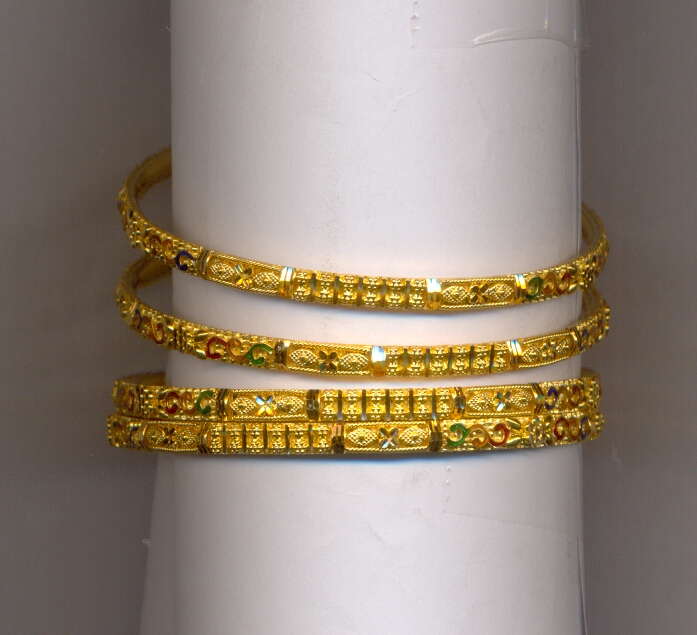 GOLD BANGLE PLAIN FANCY