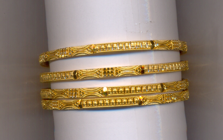 GOLD BANGLE PLAIN FANCY