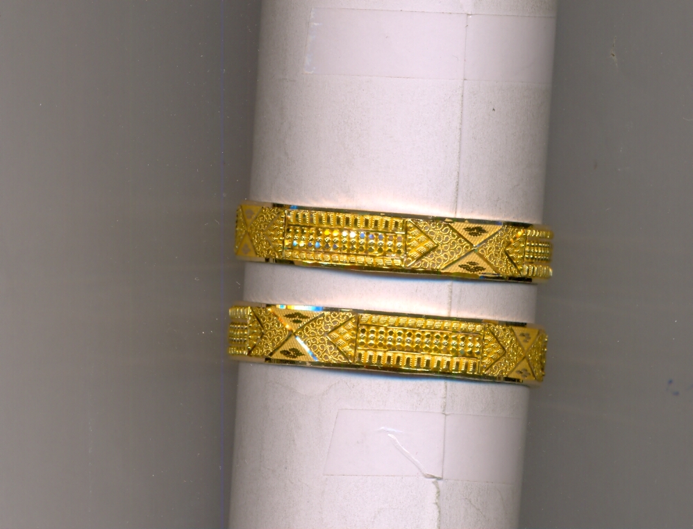 GOLD BANGLE PLAIN FANCY