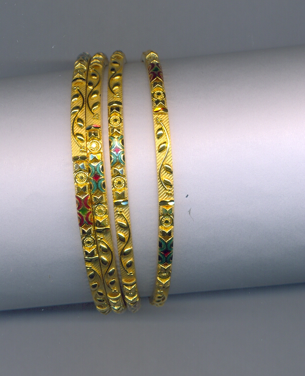 GOLD BANGLE PLAIN FANCY