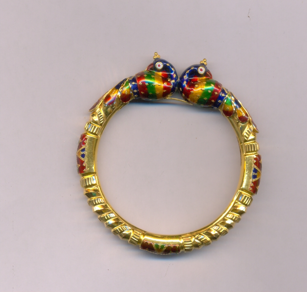 GOLD BANGLE PLAIN FANCY