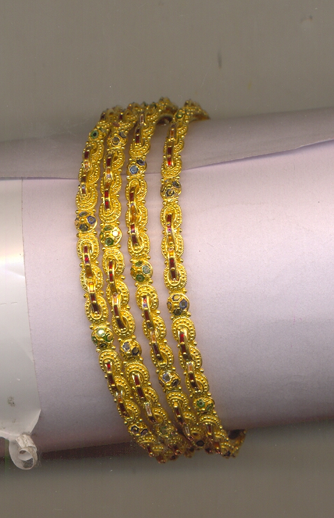 GOLD BANGLE PLAIN FANCY