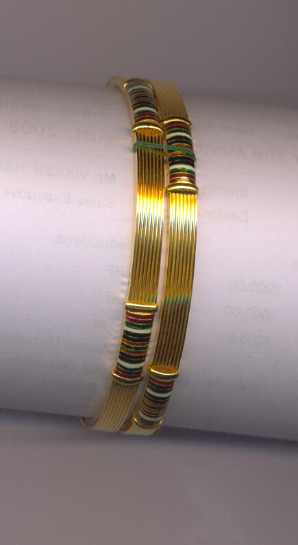 GOLD BANGLE PLAIN FANCY