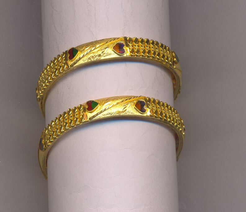 GOLD BANGLE PLAIN FANCY