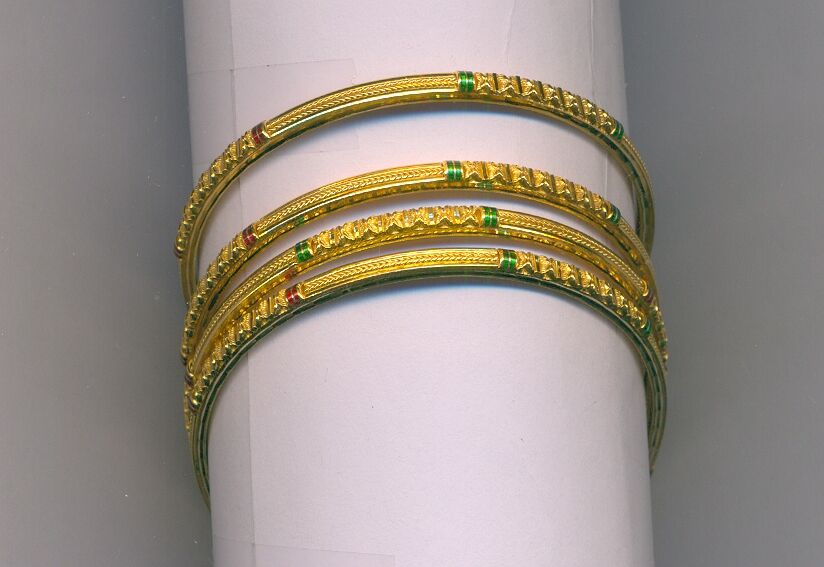 GOLD BANGLE PLAIN FANCY