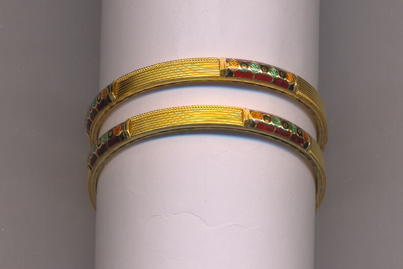 GOLD BANGLE PLAIN FANCY