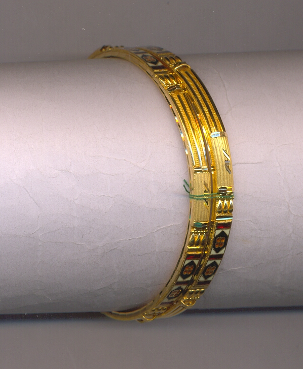 GOLD BANGLE PLAIN FANCY