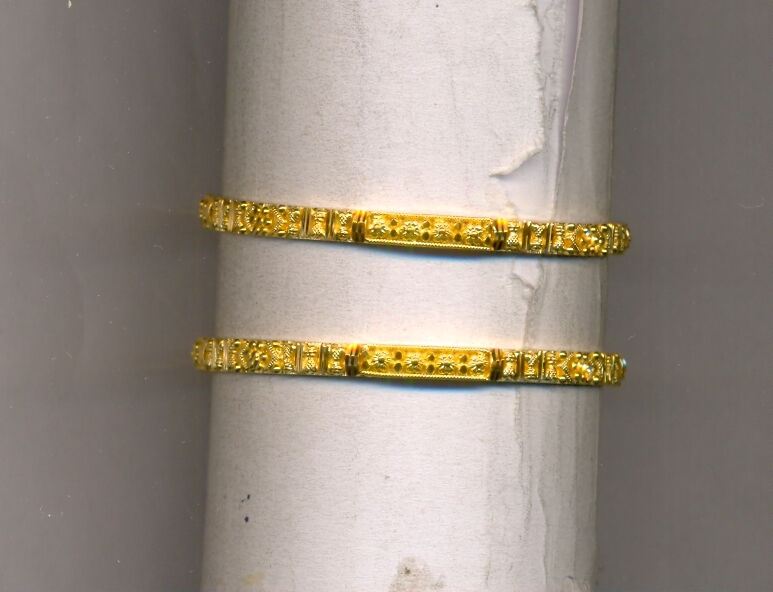GOLD BANGLE PLAIN FANCY