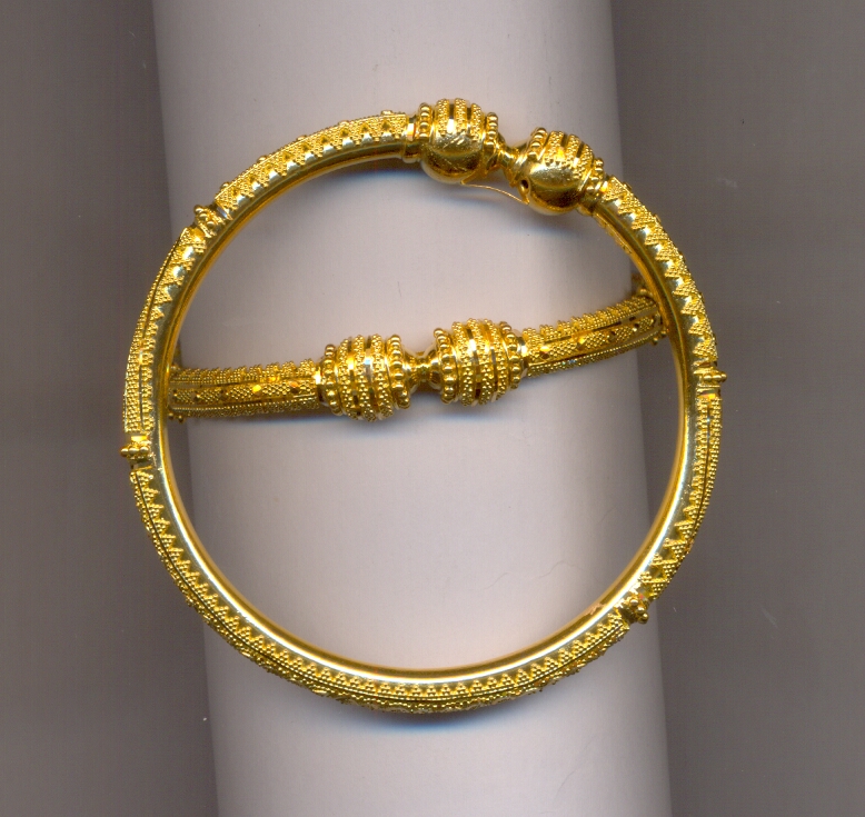 GOLD BANGLE PLAIN FANCY