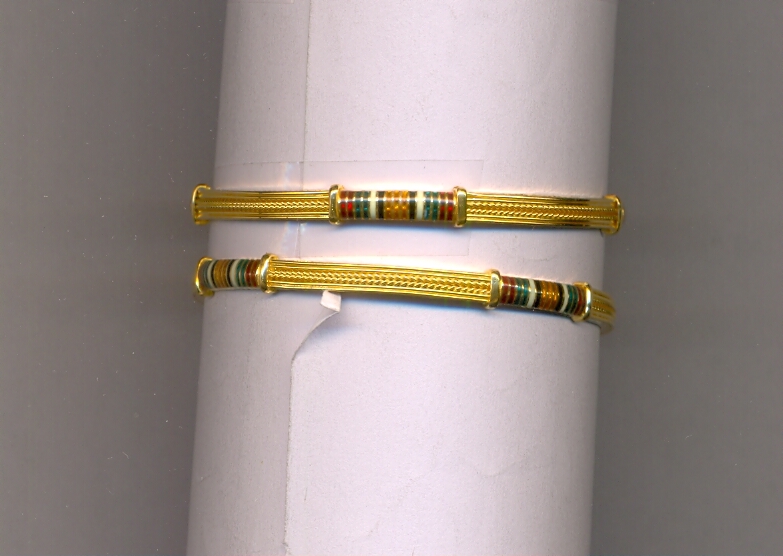 GOLD BANGLE PLAIN FANCY