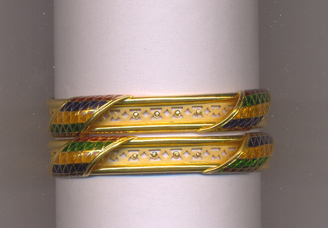 GOLD BANGLE PLAIN FANCY