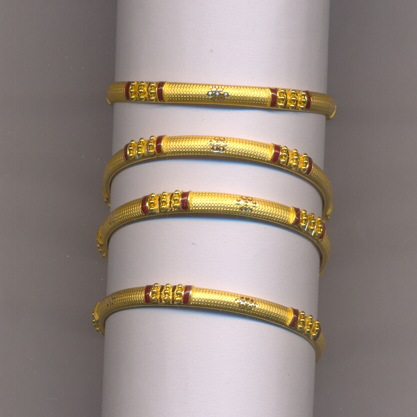 GOLD BANGLE PLAIN FANCY