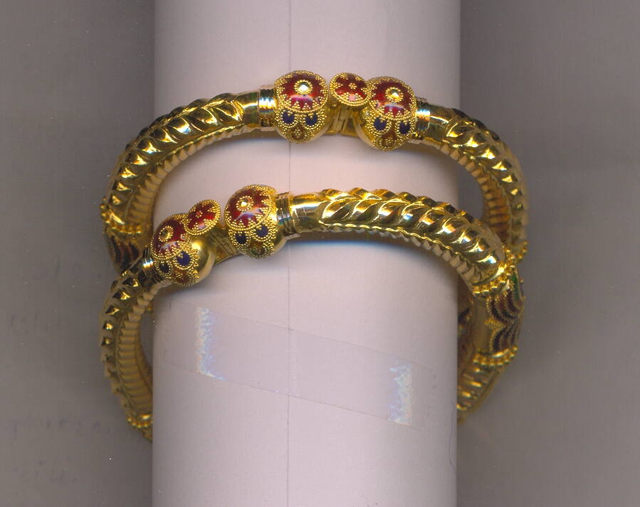 GOLD BANGLE PLAIN FANCY