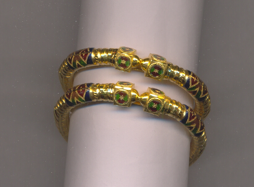 GOLD BANGLE PLAIN FANCY