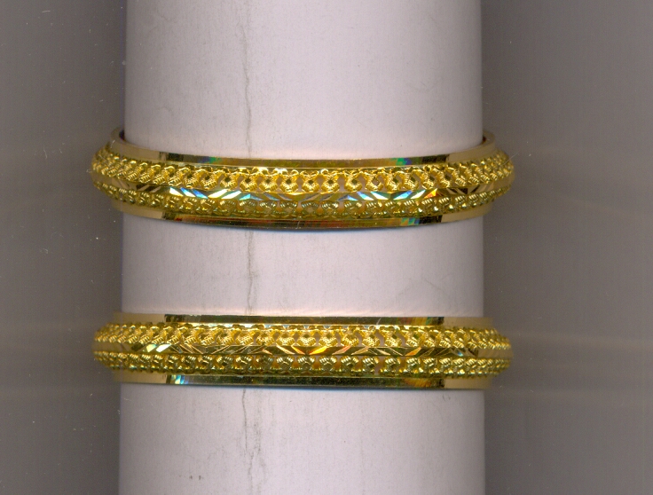GOLD BANGLE PLAIN FANCY