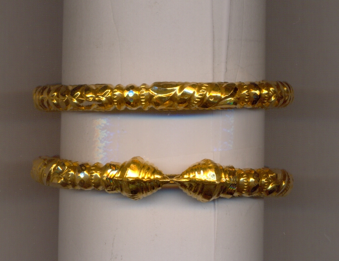 GOLD BANGLE PLAIN FANCY