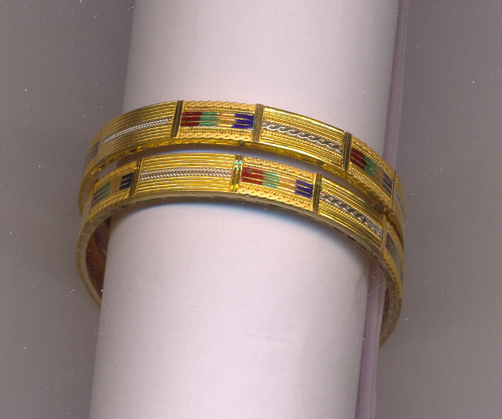 GOLD BANGLE PLAIN FANCY