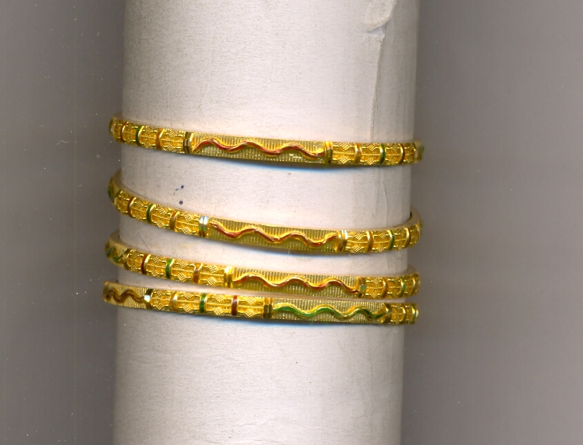 GOLD BANGLE PLAIN FANCY