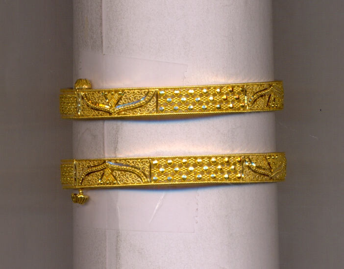 GOLD BANGLE PLAIN FANCY
