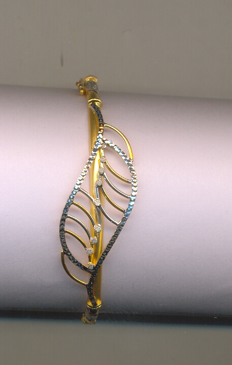 GOLD BANGLE PLAIN FANCY