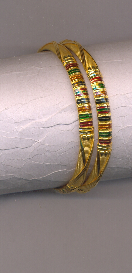 GOLD BANGLE PLAIN FANCY