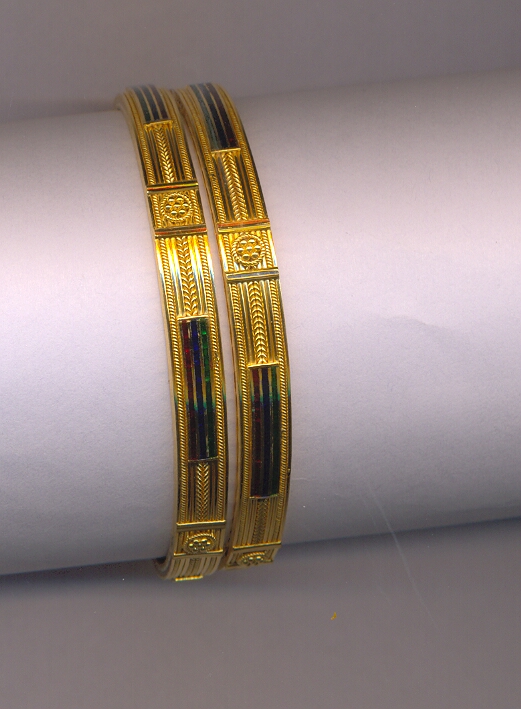 GOLD BANGLE PLAIN FANCY
