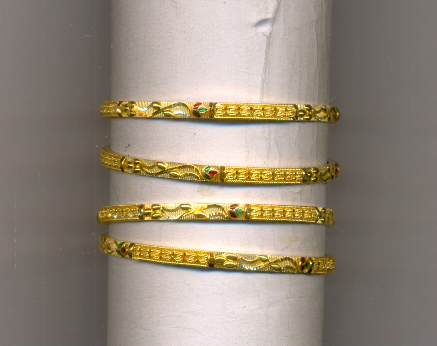 GOLD BANGLE PLAIN FANCY