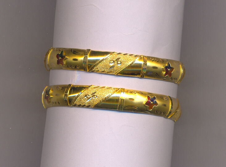 GOLD BANGLE PLAIN FANCY