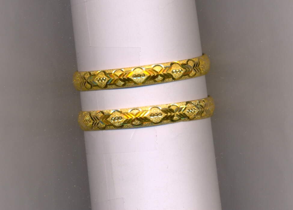 GOLD BANGLE PLAIN FANCY