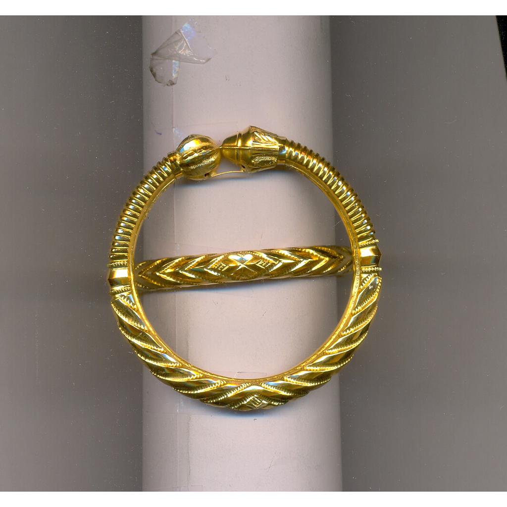 GOLD BANGLE PLAIN FANCY